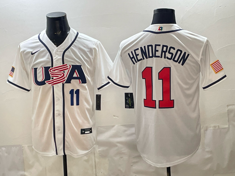 Men 2026 World cup white MLB Nike jersey 0067